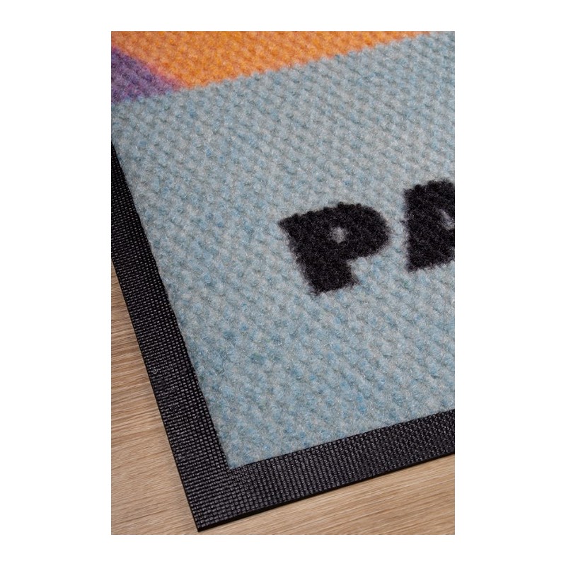 Tapis Logo Fibres Tissées Extra Fin - Entrée Personnalisée