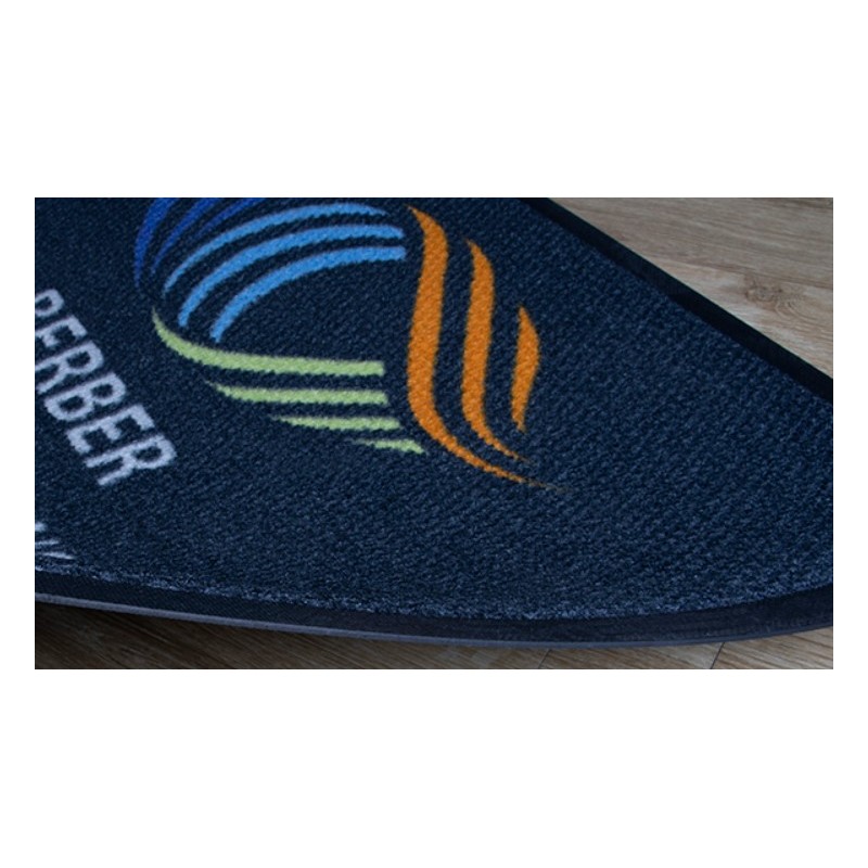 Tapis Logo Fibres Tissées Extra Fin - Entrée Personnalisée