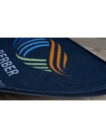 Tapis Logo Fibres Tissées Extra Fin - Entrée Personnalisée