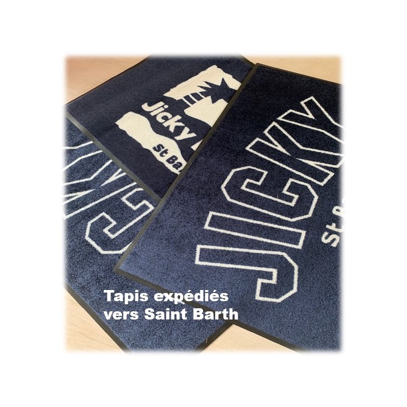Tapis Logo Premium - Impression HD - Trafic Intense