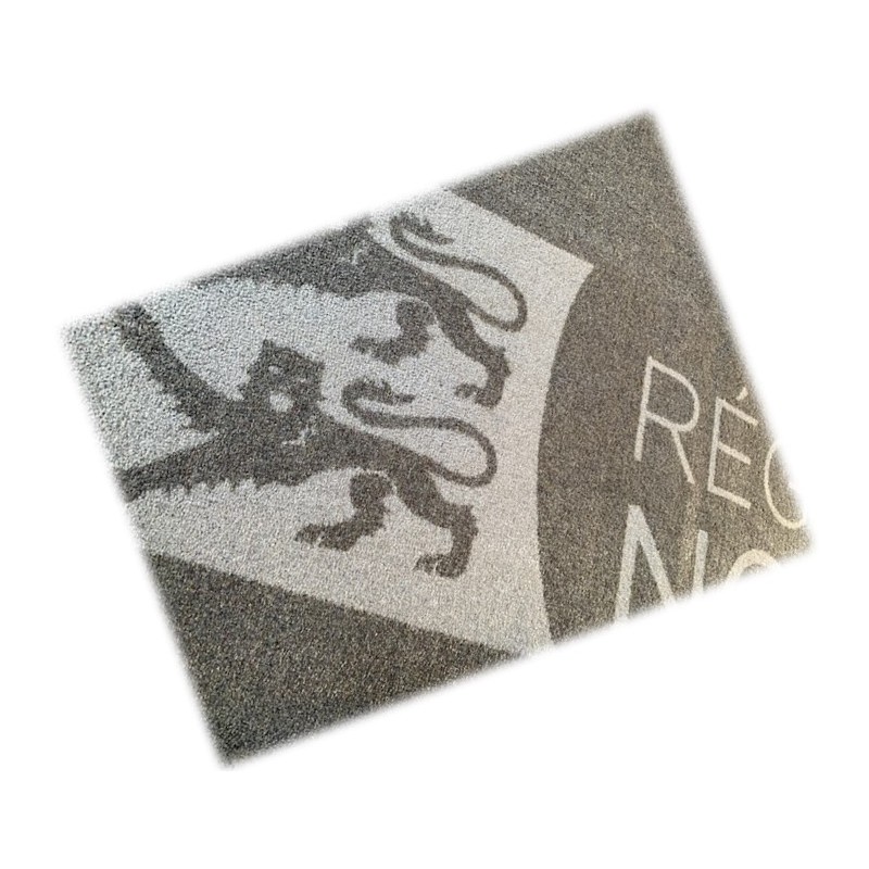 Tapis Logo Premium Rond – Sur-mesure - impression HD