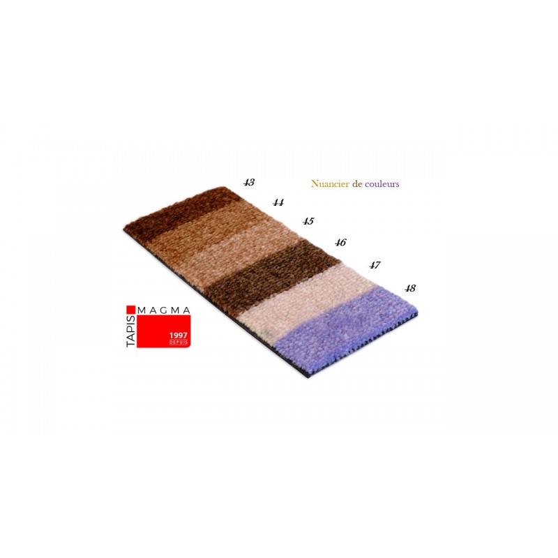 Tapis Logo Premium Rond – Sur-mesure - impression HD