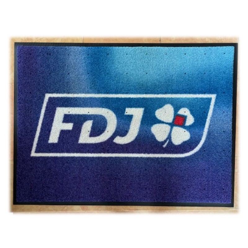 Tapis Logo Extèrieur sur Mesure - Impression Numérique
