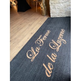 tapis coco personnalisé découpe laser, tapis MAGMA en coco 2