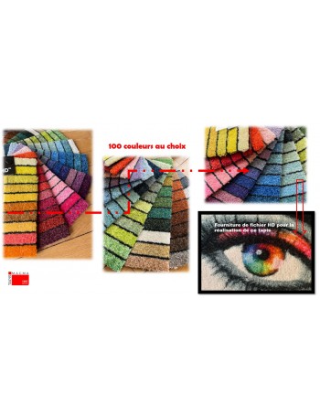 Tapis Personnalisé Photo PREMIUM – Impression HD - Durable