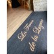 Tapis Brosse Coco Personnalisé avec Lettrage Tapis Brosse Coco Personnalisé avec Lettrage