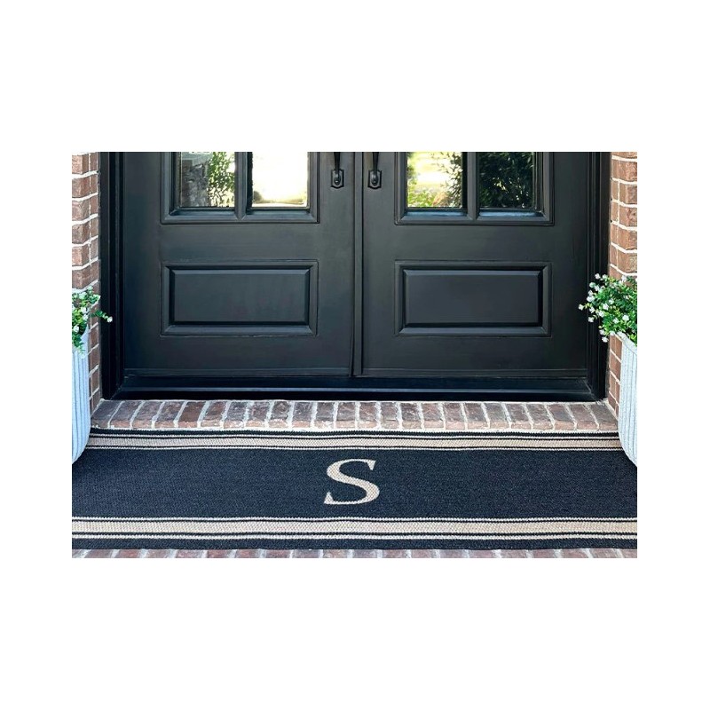 Tapis Logo Fibres Tissées Extra Fin - Entrée Personnalisée