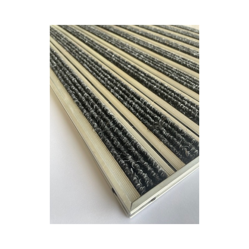 Kit Tapis d'Entrée Encastrable en Fosse avec Cadre Aluminium