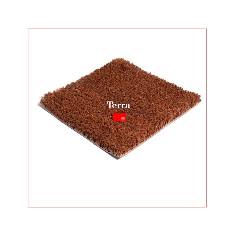 Tapis Brosse Coco Epais Personnalisé avec Lettrage