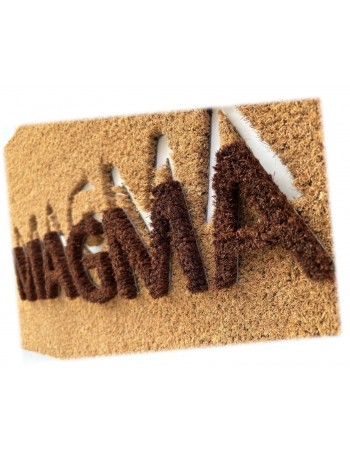 Tapis Brosse Coco Personnalisé avec Lettrage