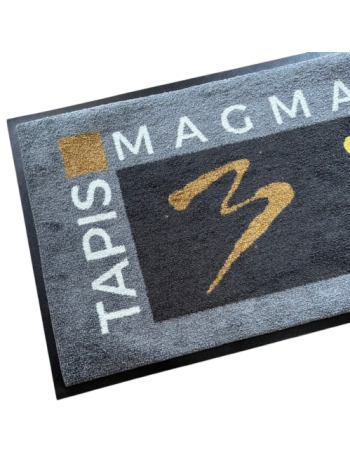 Tapis Logo Premium - Impression HD - Trafic Intense