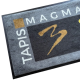 tapis personnalisé avec impression haut de gamme. tapis d'accueil servant d'accueil à la clientèle