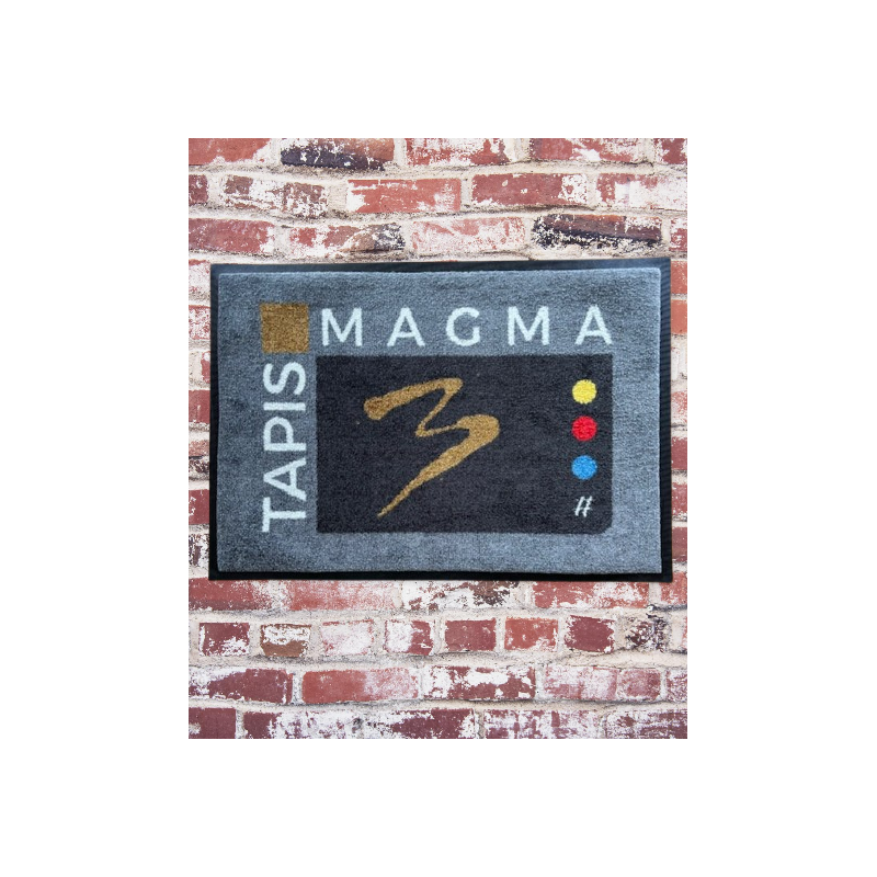 Tapis Logo Premium - Impression HD - Trafic Intense