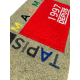 tapis logo teinté dans la masse, tapis logo made in France,
