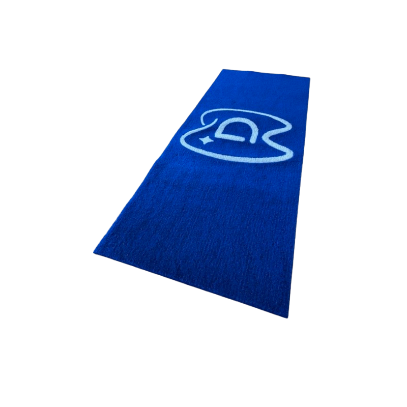 tapis logo teinté dans la masse, tapis logo made in France,