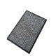 Tapis essuie pied deluxe gris clair chiné