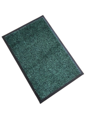 tapis d'entrée coton DELUXE, gamme Anti-salissure couleur VERTE