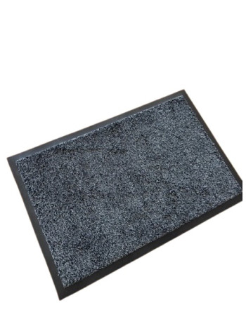 paillasson coton gris anthracite