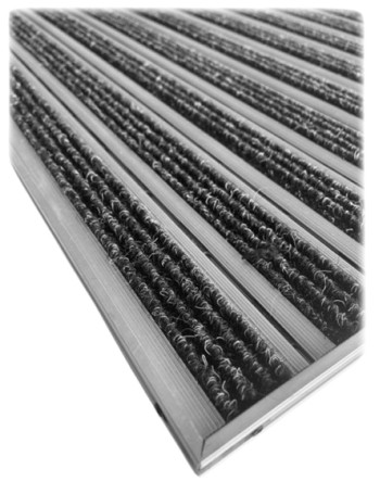 Kit Tapis d'Entrée Encastrable en Fosse avec Cadre Aluminium