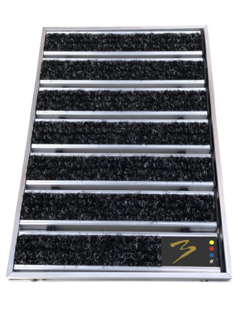 Tapis d'Entrée Aluminium Brosse Reps sans Cadre