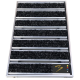Tapis d'Entrée Aluminium Brosse Reps sans Cadre