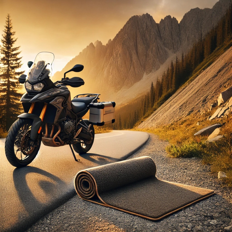 Tapis Personnalisé pour Moto – Durable - Eco-responsable