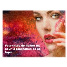 tapis Logo Grad trafic, impression haute définition