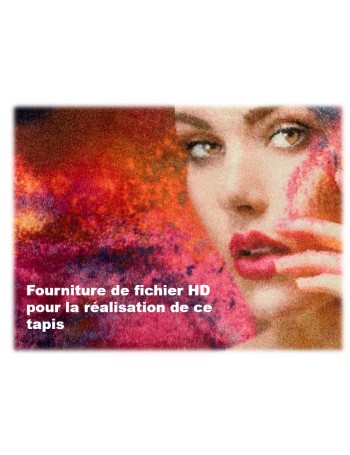 tapis Logo Grad trafic, impression haute définition