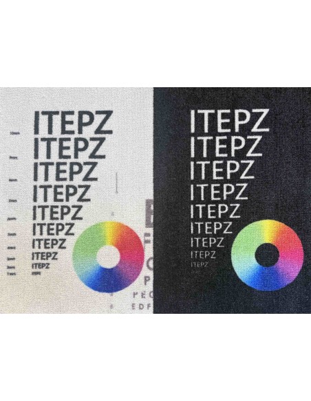 Tapis logo INITIALE personnalisé – Tailles standard