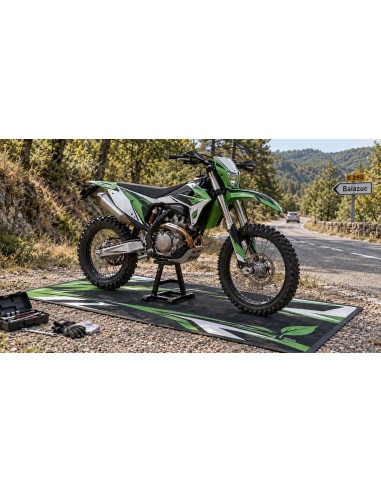 Tapis Personnalisé pour Moto – Durable - Eco-responsable