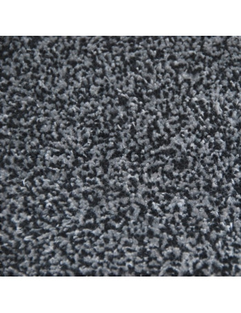 Tapis absorbant coton gris fonce