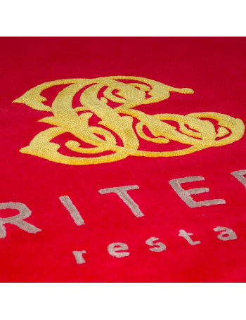 tapis personnalisé pour restaurant, tapis grand trafic