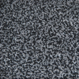 Tapis coton deluxe gris fonce 85x150cm 2