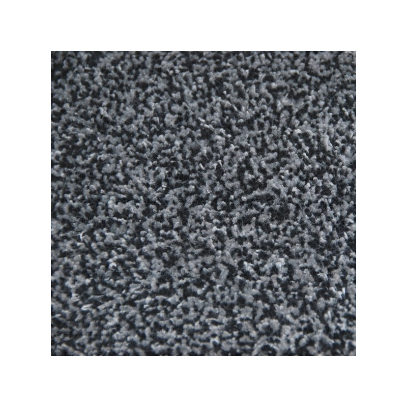 Tapis coton deluxe gris fonce 85x150cm
