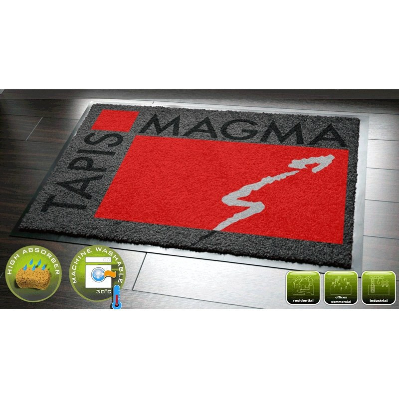 Tapis Logo Premium sur Mesure sans Bords – Encastré - Haute Durabilité