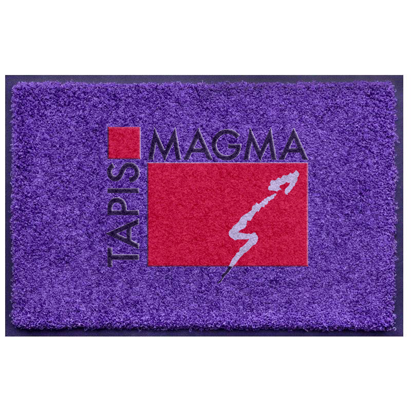 Tapis logo bord couleur Tapis logo bord couleur