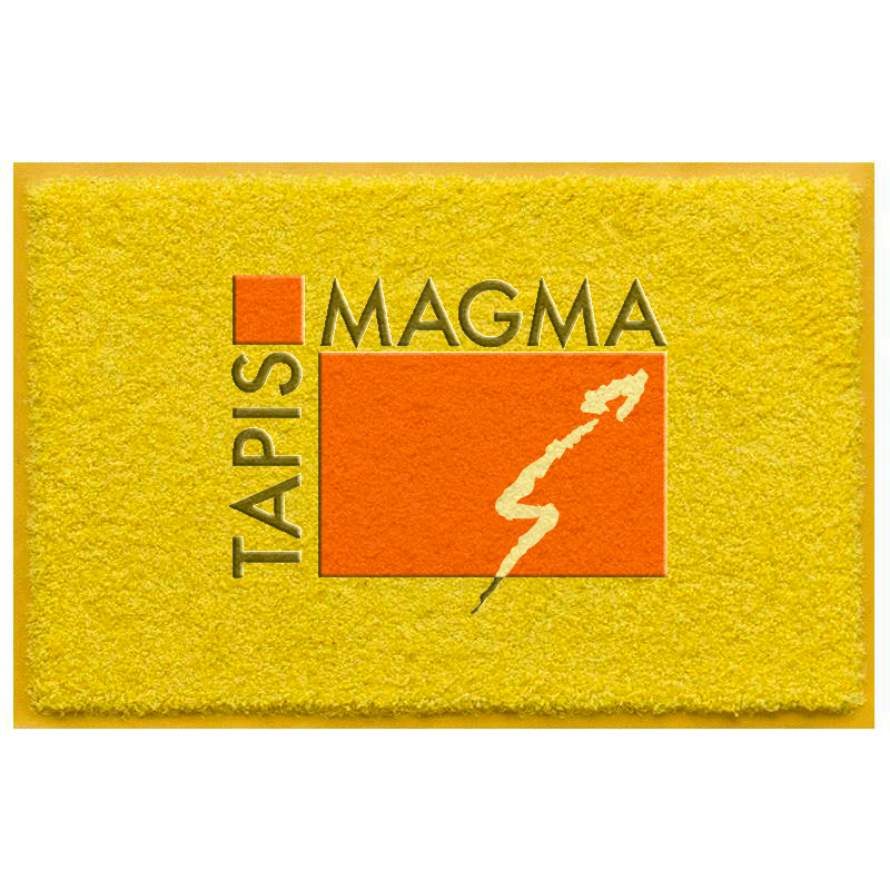 Tapis logo bord couleur Tapis logo bord couleur