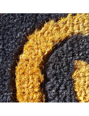 tapis coco personnalisé, avec découpe laser.