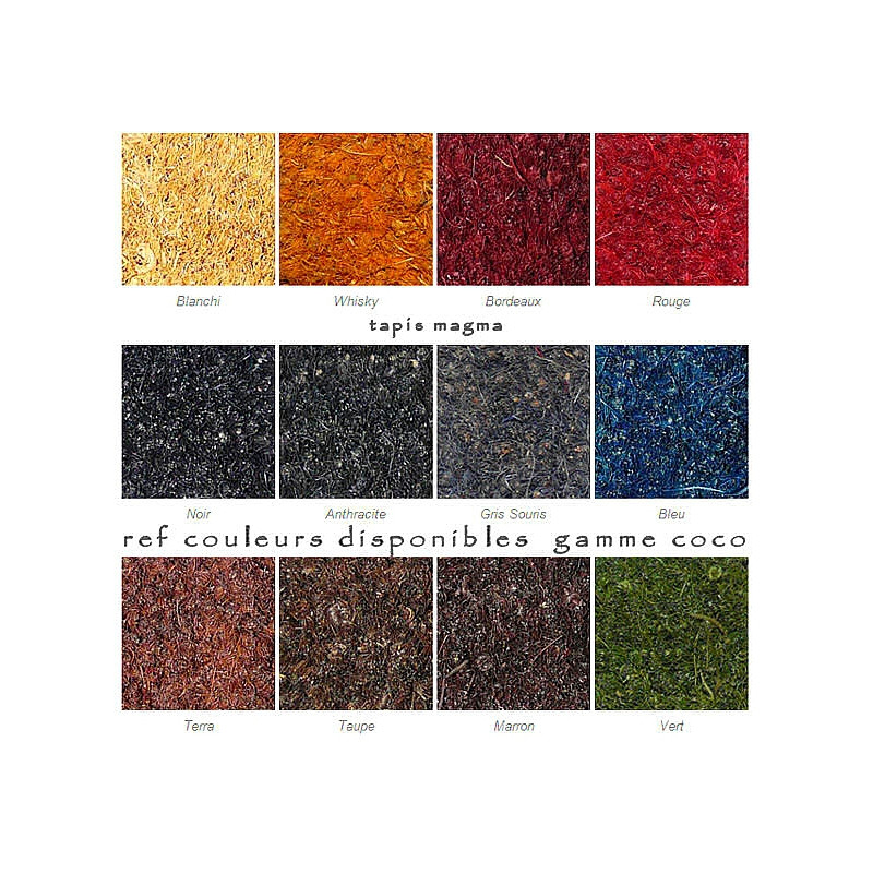 tapis coco personnalisé, avec découpe laser.
