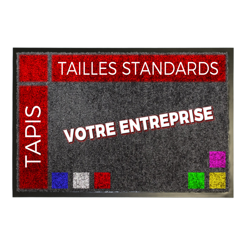 Tapis d'entrée personnalisé - Format standard