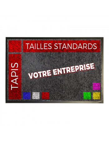 tapis logo avec personnalisation