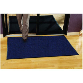 grand tapis d'entrée bleu, pour les professionnels