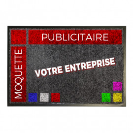 Moquette publicitaire personnalisable