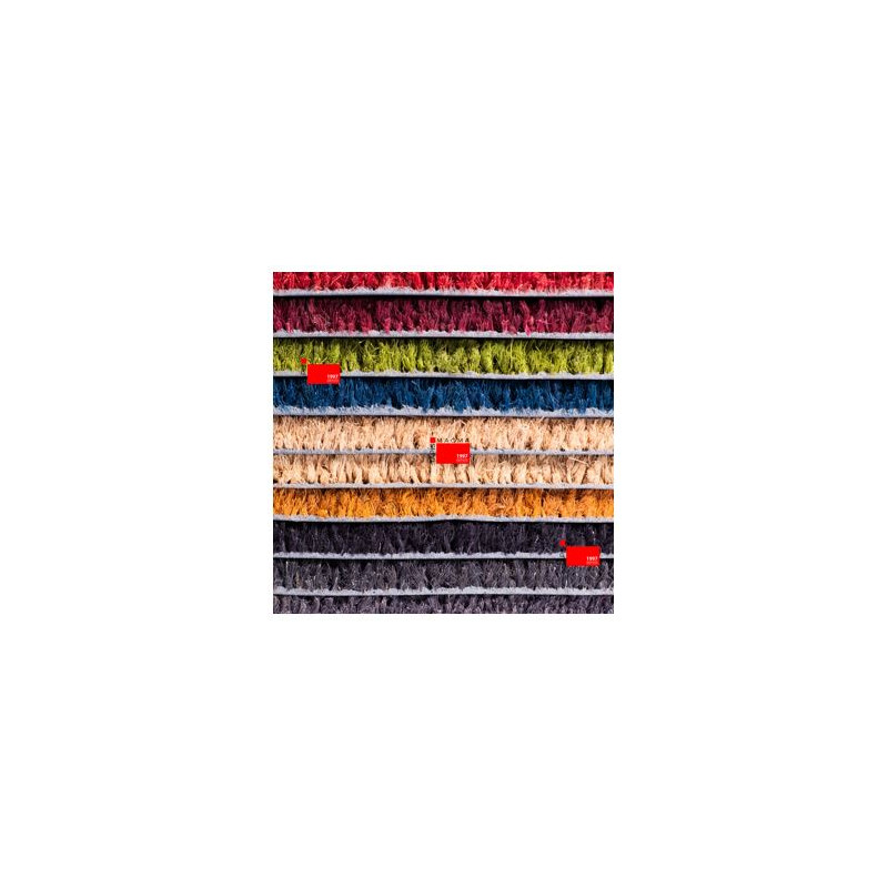 tapis coco personnalisé, avec découpe laser.