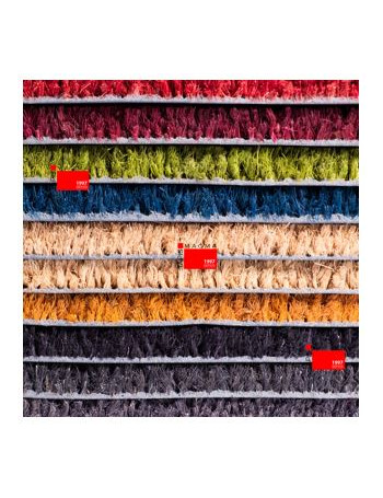 tapis coco personnalisé, avec découpe laser.