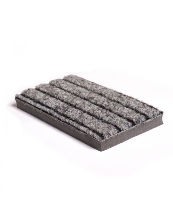 alternative au coco de couleur grise, tapis brossant.