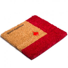 Paillasson personnalisé tapis coco sur mesure avec Logo - Mytapis