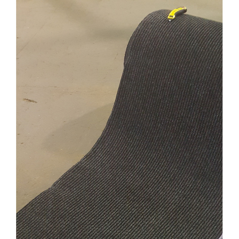 Tapis d'Entrée Absorbant Fin Anthracite au Mètre