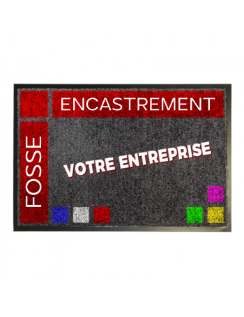 tapis pour fosse, tapis encastré, tapis avec réservation.