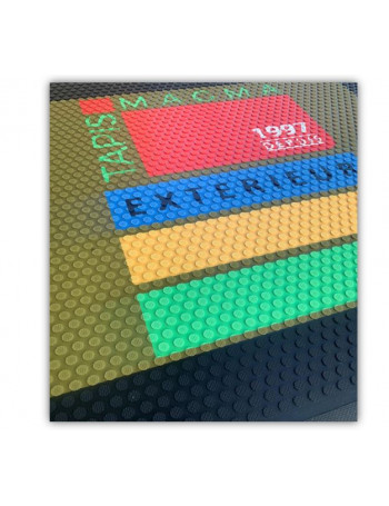 tapis extérieur, personnalisable, impression HD, tapis fin